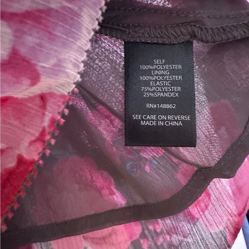 Torrid Crinkle Chiffon Smocked Waist Off-Shoulder Crop Top - Picture 4 of 4